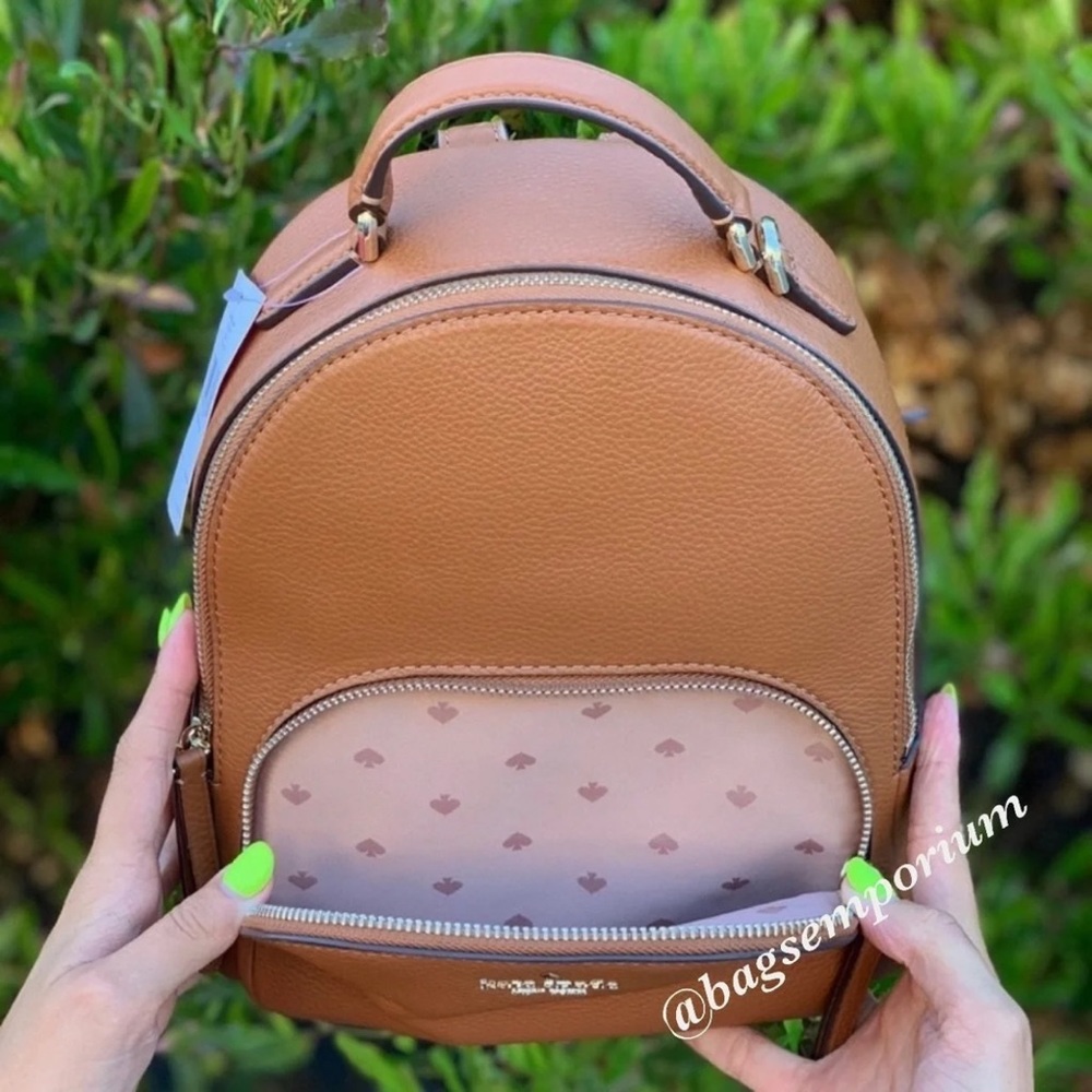 Kate Spade Jackson Leather Backpack / Wallet Set - Picture 11 of 12
